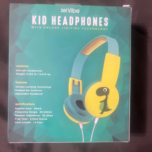 Vibe Other - Traded* New! Dinosaur 🦖 Kids Headphones w/ Volume Limiting Technology